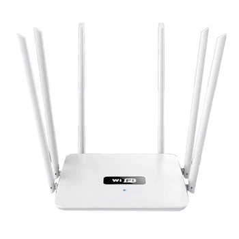 6 Antennák Wifi router vezeték nélküli router 2.4G 300Mbps AP/tárcsázási mód Wifi repeater 6 nagy nyereségű antenna cégnek