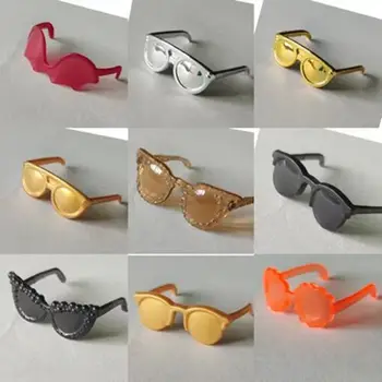 Divatbaba Aranyos szemüvegek DIY játékok Multi-Style műanyag 1/6 baba kiegészítők Kiegészítők Alkalmi viselet DIY játékok 30cm 1/6 babák