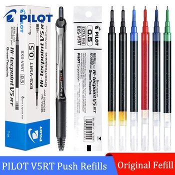 Pilot Gel Pen utántöltő BXS-V5RT (VR5) Hi-Techpoint BXRT-V5/BX-GR5 Signature Pen diák írószer 0,5 mm-es irodai kiegészítők