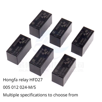 Eredeti Hongfa relé HFD27 005 012 024-M/S 2A 8 tűs 5/12/24VDC közvetlen dugaszolható