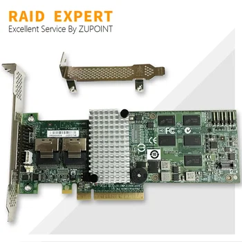 ZUPOINT D2616 RAID vezérlőkártya SATA SAS 6 Gbps 512M gyorsítótár = LSI 9260-8i SAS2108 PCI E bővítőkártya