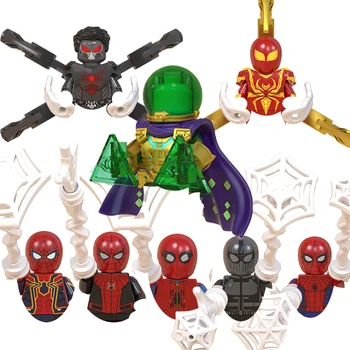 Disney Marvel legendák Pókember 2023 Új építőelemek Mini akciófigurák Kockák Oktatási célú DIY játékok Ajándékok gyerekeknek