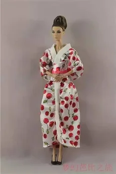 Japán köntös Hagyományos kimonó ruhák Barbie baba ruhához Hosszú Yukata cosplay jelmez 1/6 BJD babák játszóház játékok gyerek ajándék