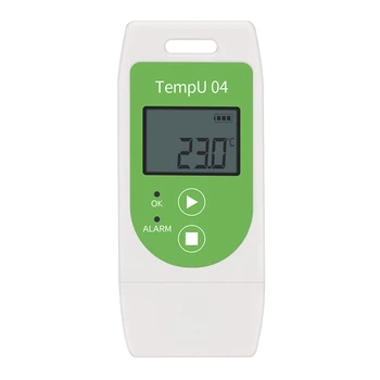 Tempu04 USB hőmérséklet adatgyűjtő felvevő Hőmérséklet adatgyűjtő felvevő 32000 pont kapacitással 30% KEDVEZMÉNY