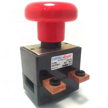 vészleállító kapcsoló reteszelő stop gomb piros gomba sapka ED250B-1