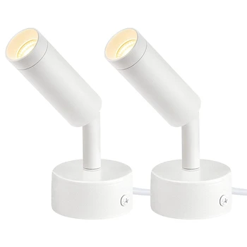 3W spotlámpák beltéri állítható beltéri padló spotlámpa LED szabályozható növényi reflektorfény kiemelő világítás US Plug