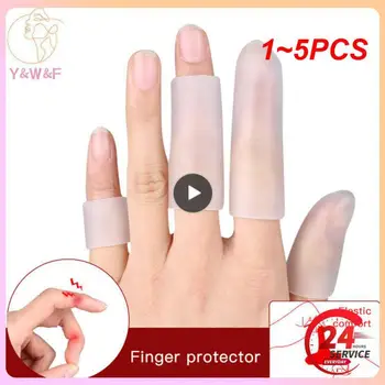 1 ~ 5DBS PexmenPair ujjas kiságyak Ujjvédők Vízálló ujjmerevítő hüvelyek kezek repedéséhez ekcéma hólyagok és tyúkszem