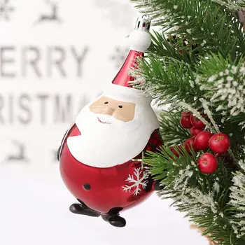 Mikulás akasztás dísz Aranyos karácsonyfa díszek Akassza fel a Mikulást a fára karácsonyi díszekhez Fa Otthon kandalló