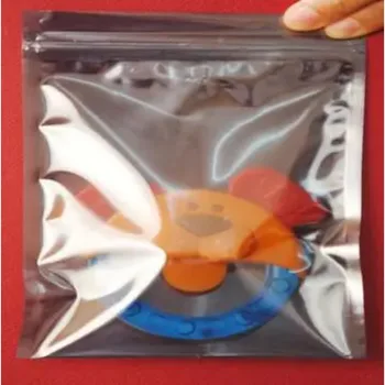 6*15cm Antisztatikus árnyékoló csomagolózsákok ESD antisztatikus csomag táska nyitott tetejű antisztatikus tárolótáska