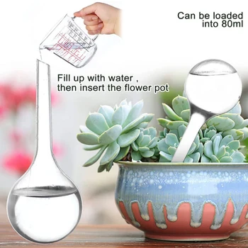 10Pcs automata növényi öntözőhagymák önöntöző gömbgolyók Vízkészülék csepegtető öntözőrendszer kerti virágnövényekhez