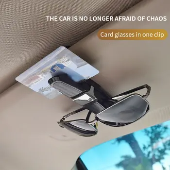 Autós napszemüveg keret szénszálas számlák Szemüvegcsipesz a szemüveg szervezőjéhez Peugeot 508 tartozékok Belső autós kiegészítők