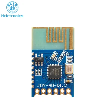 JDY-40 2.4G vezeték nélküli soros port átviteli adó-vevő és távoli kommunikációs modul Super NRF24L01
