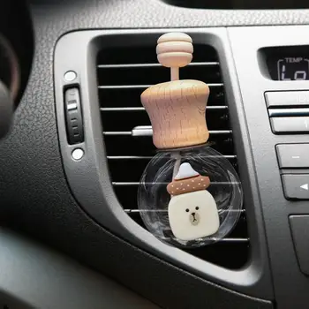  Autó légfrissítő palack kreatív rajzfilm autó légfrissítő palack Könnyen használható többcélú autó belső kiegészítők