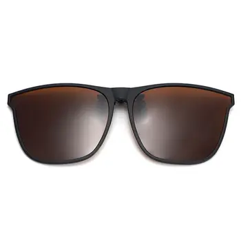 Négyzet alakú polarizált csíptető napszemüvegen Kültéri tükröződésmentes éjjellátó szemüveg Tevékenységek és vezetési árnyékolók nőknek és férfiaknak