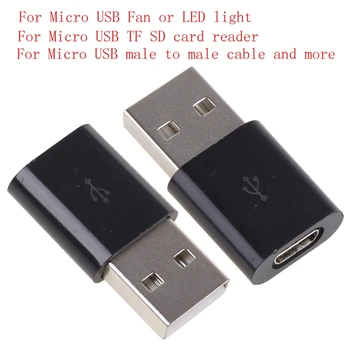 USB 2.0 apa - Micro USB anya adapter átalakító táblagép lemezkártya-olvasóhoz Dropship