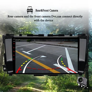 2 Din 4G Lte GPS autórádió multimédia lejátszó 2013 2014-2017 Nissan TEANA Android 13.0 9