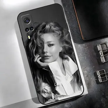 Cate Blanchett filmszínész Telefontok VIVO Y31 IQOO U5x U5 9 V21e Y33s Y31s V23 Y73 Y21 Y76 Y15s T1 X60 X70 X80 Pro Plus