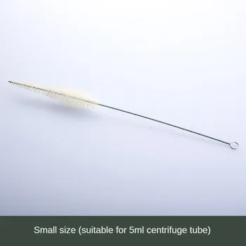 5db Laboratóriumi centrifugális cső kefecsövek Tisztító kefék Oktatási segédeszköz üvegcentrifuga csövekhez Tisztító eszközök